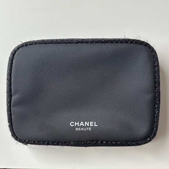 CHANEL Handbags - CHANEL Black Case for Makeup Brushes